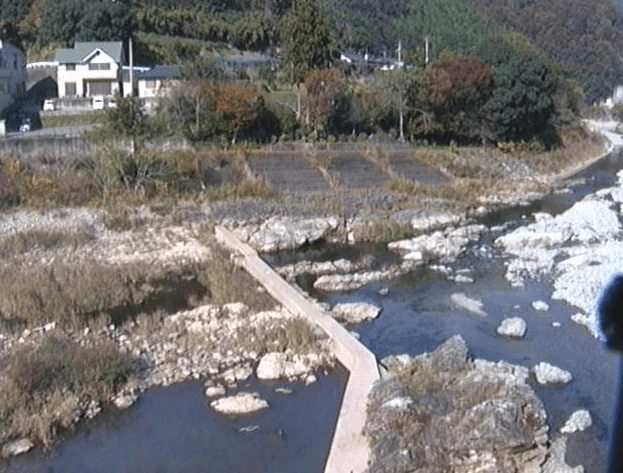 銅山川馬立川合流点