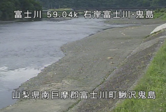 富士川右岸59.04K鬼島