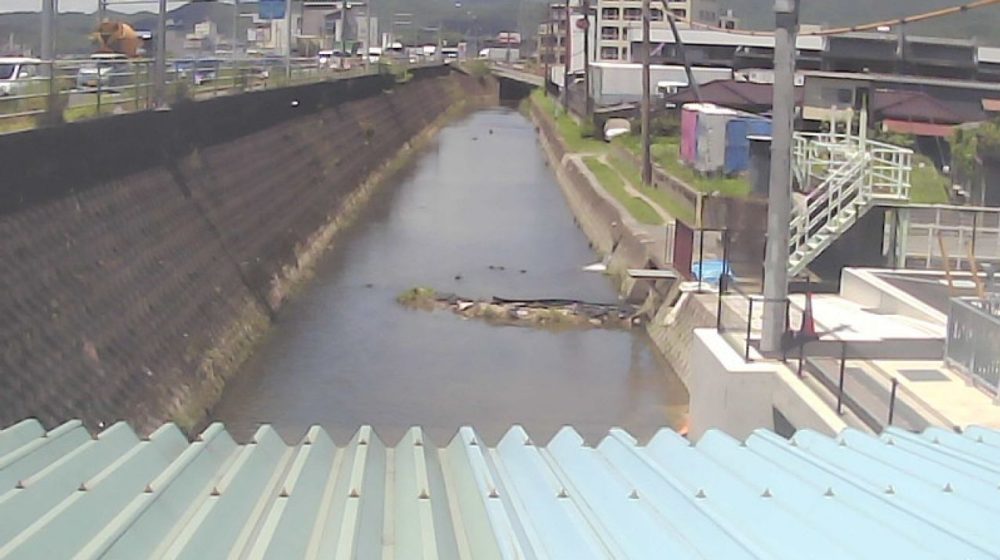 福川第一佐波排水機場前