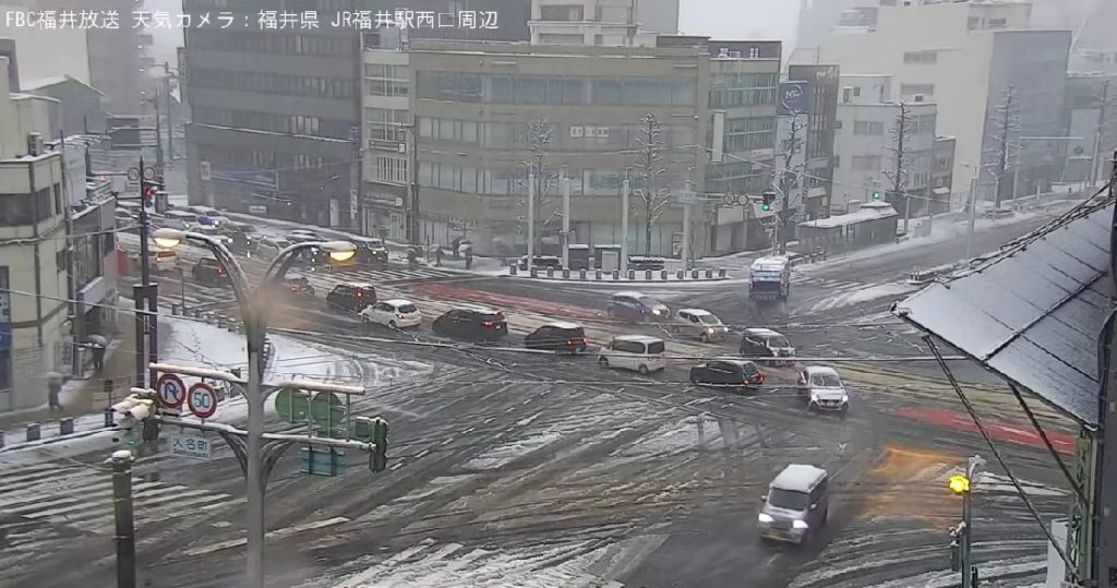 福井駅西口周辺大名町交差点