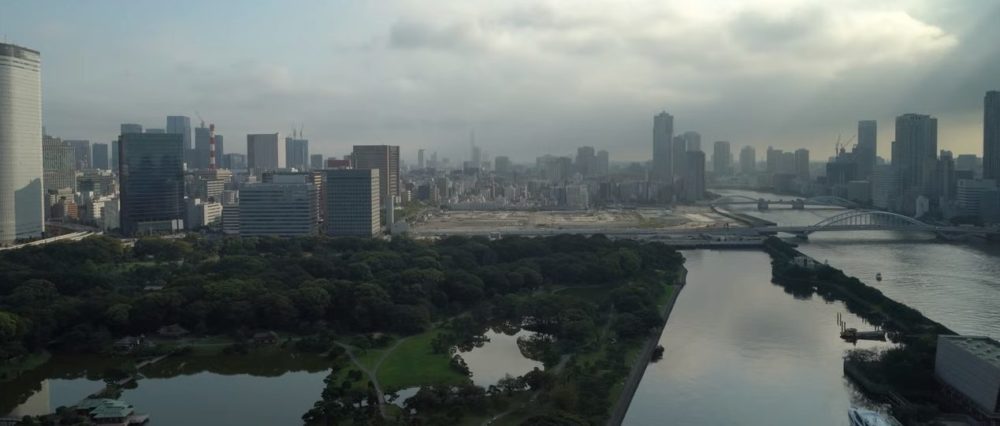 浜離宮築地大橋隅田川