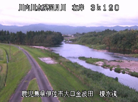 羽月川右岸3.120K榎水流