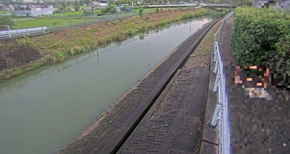 八田川西浦橋上流