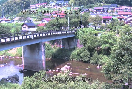 斐伊川湯村地区