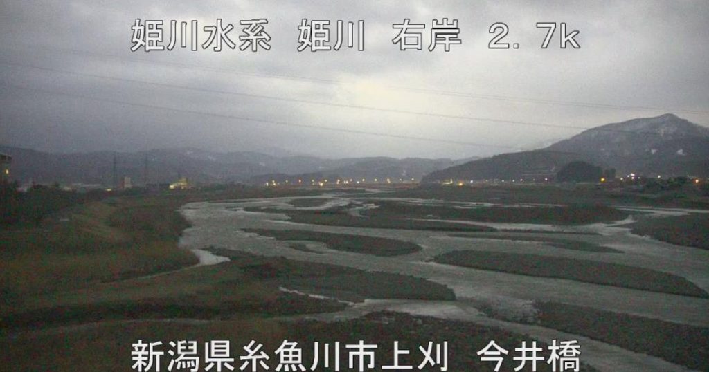 姫川右岸2.7上刈今井橋