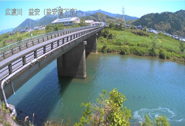 広渡川益安橋下流