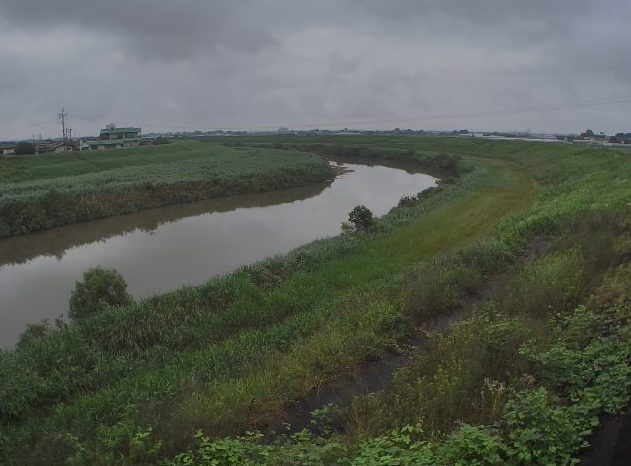 宝満川5.130K今朝丸橋