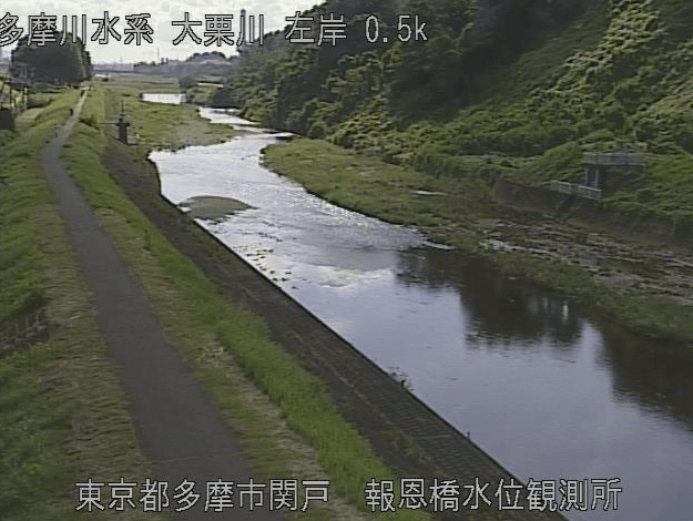 大栗川報恩橋