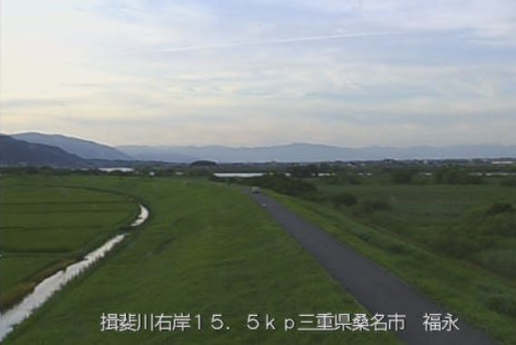 揖斐川右岸15.5K福永