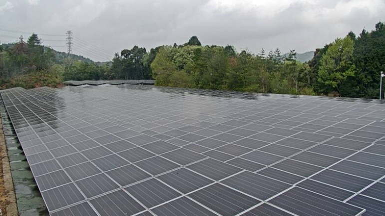 いちご瀬戸定光寺町ECO発電所