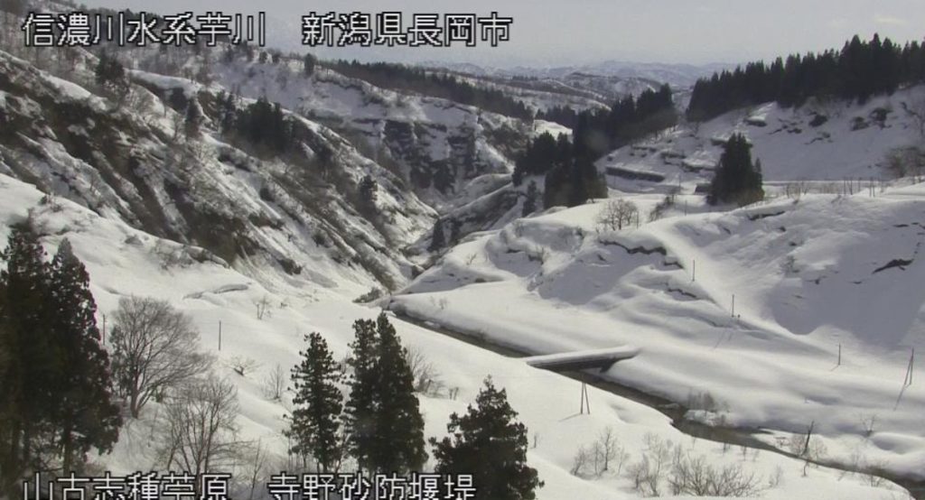 芋川寺野砂防堰堤群