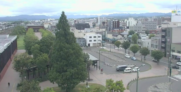 ＪＲ岩見沢駅中央口前