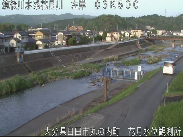 花月川左岸3.5K御幸橋