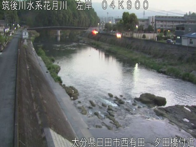 花月川左岸4.9K夕田橋