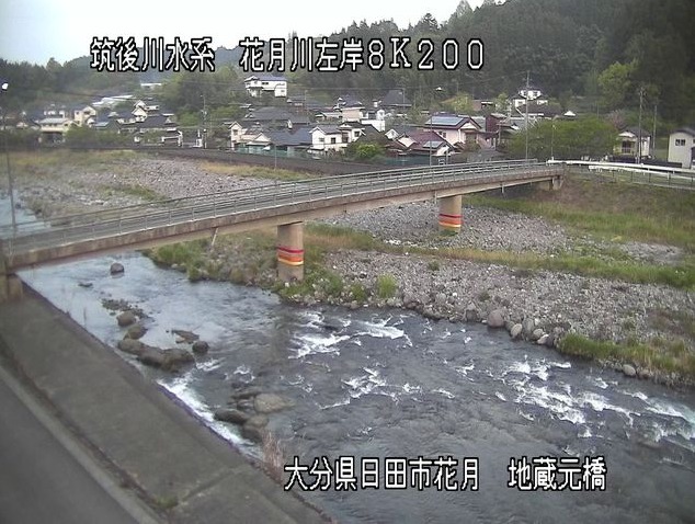 花月川左岸8.2K地蔵元橋