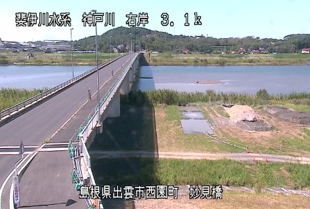 神戸川右岸3.1K妙見橋