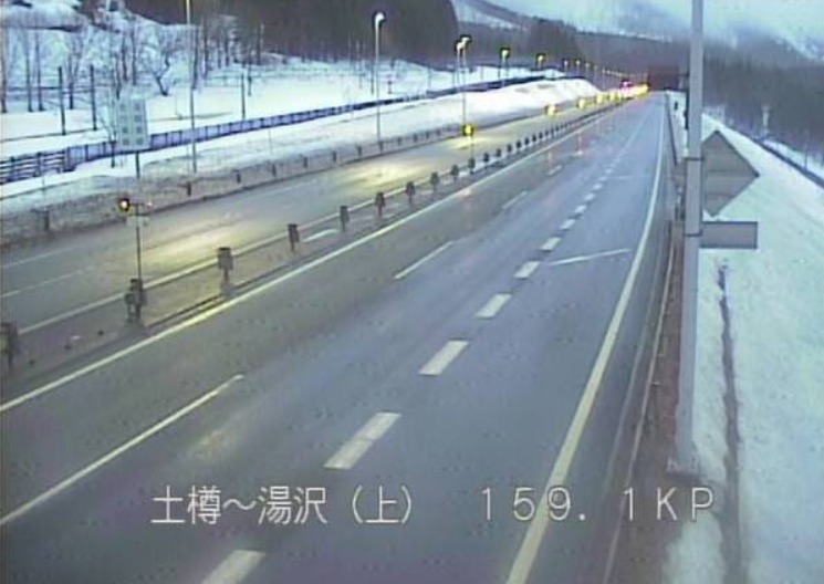 関越自動車道159.1KP土樽橋