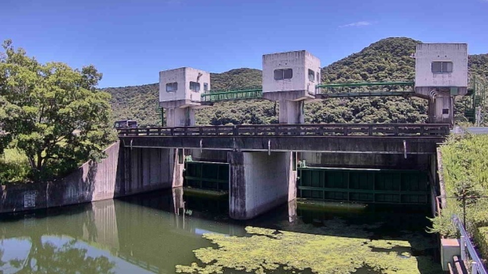 加里屋川放水路下流水門局