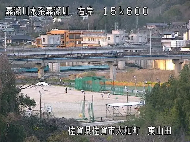 嘉瀬川右岸15.6K東山田