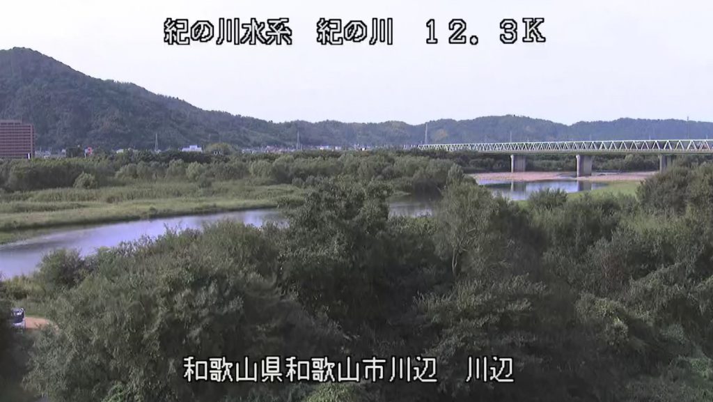 紀の川12.3K川辺