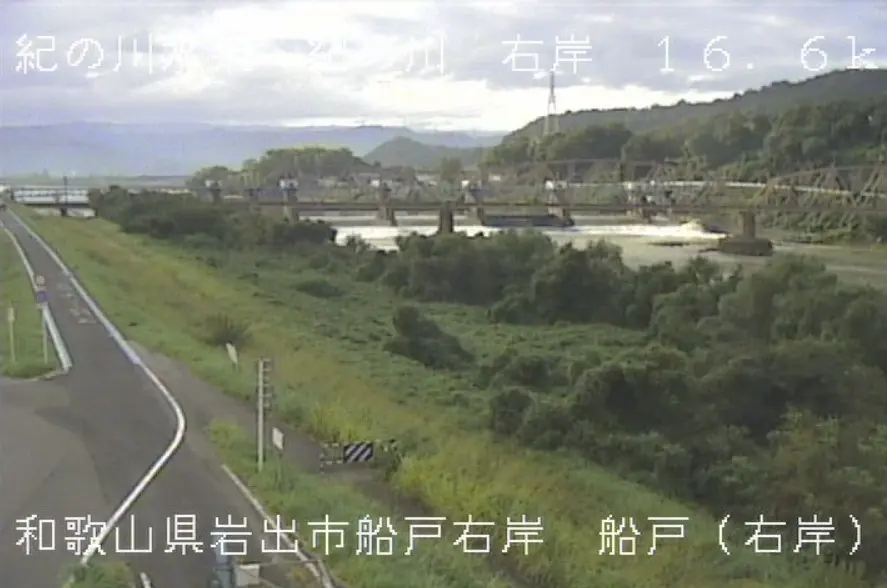 紀の川右岸16.6K船戸