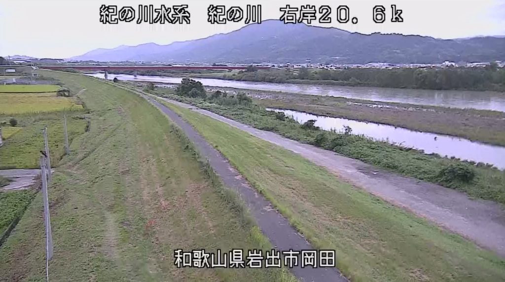 紀の川右岸20.6K岡田