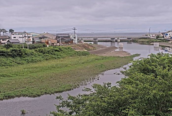 切目川印南町保健センター前