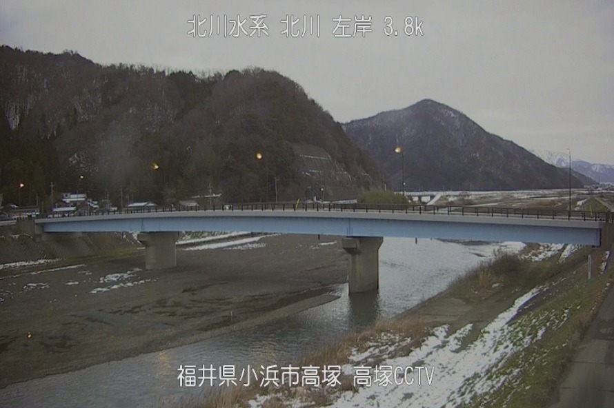 北川左岸3.8K高塚橋