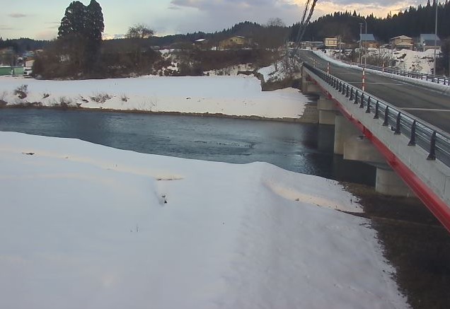 小阿仁川新羽立橋