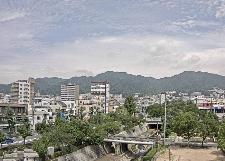 神戸市灘区上空