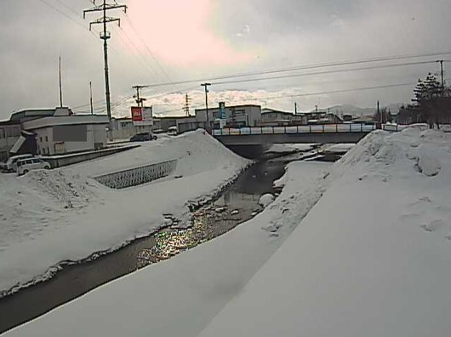 腰巻川城東豊田橋