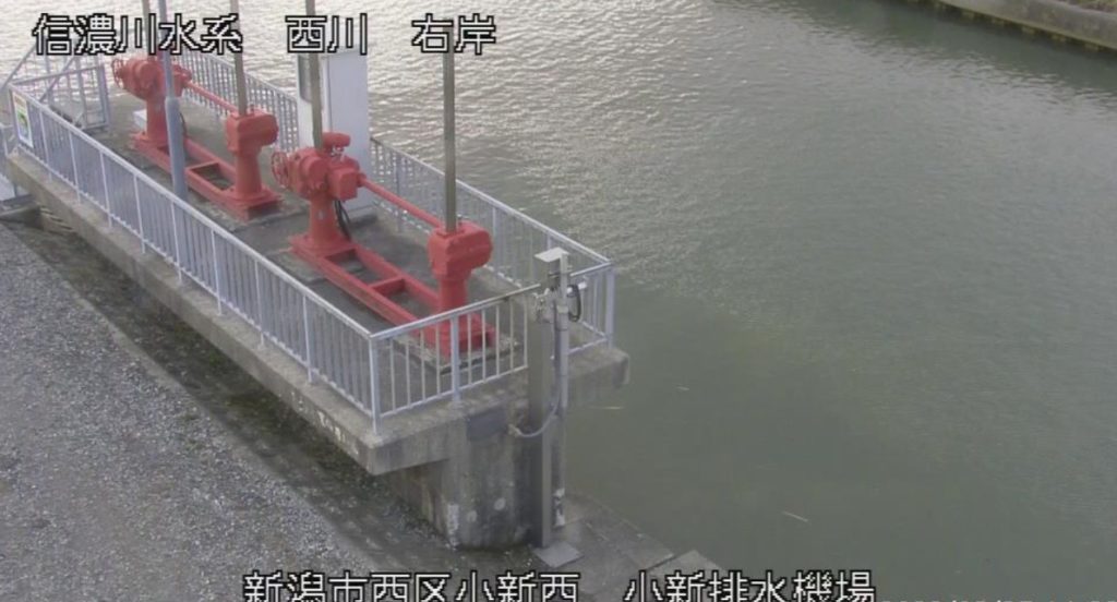 西川小新排水機場