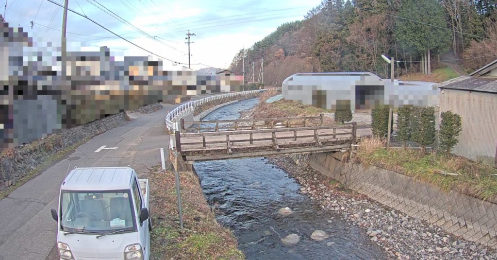 小曽部川下花見橋