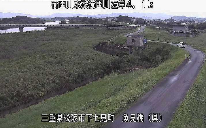 櫛田川左岸4.1K魚見橋