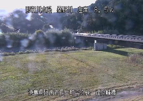 桑野川左岸8.5K津乃峰橋