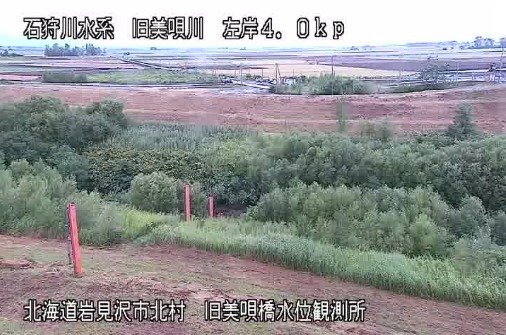 旧美唄川左岸4.0KP