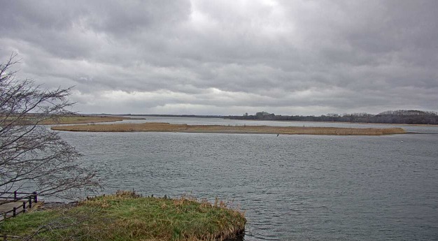 濤沸湖と斜里岳