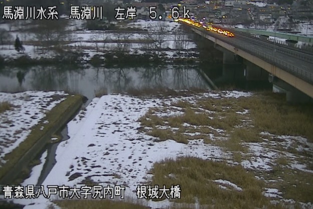 馬淵川左岸5.6K根城大橋