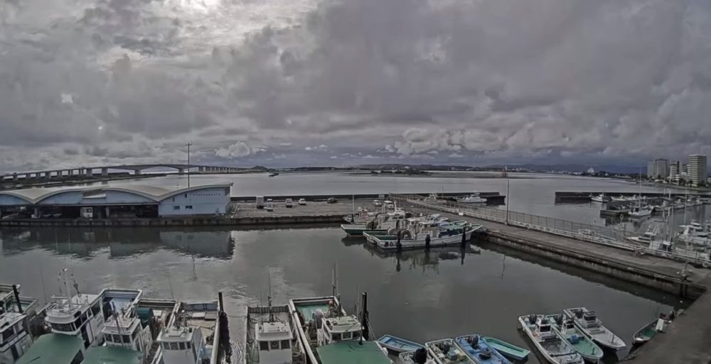 浜名湖舞阪漁港浜名大橋