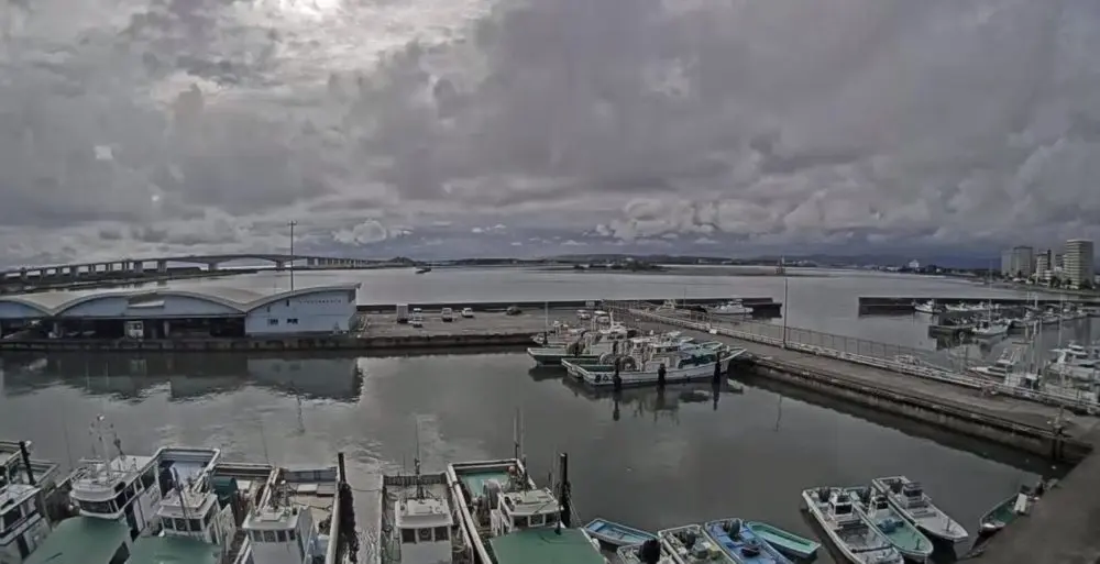 浜名湖舞阪漁港浜名大橋