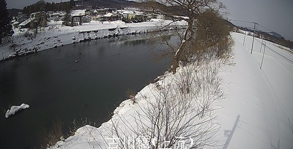 松川古川橋上流