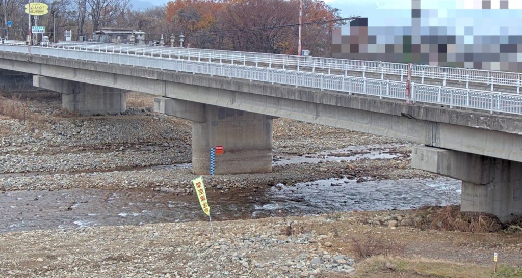 松川国道松川橋右岸