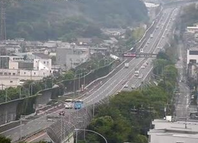 名神高速道路京都市伏見区