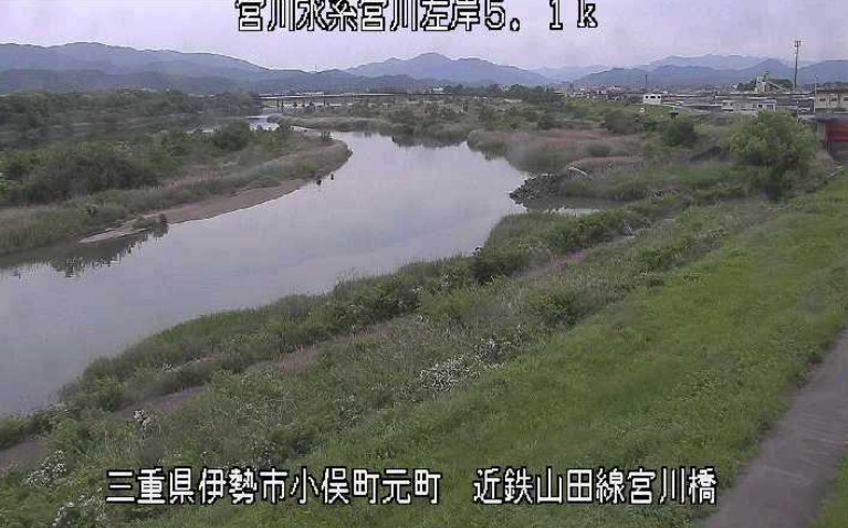 宮川左岸5.1K近鉄宮川橋梁