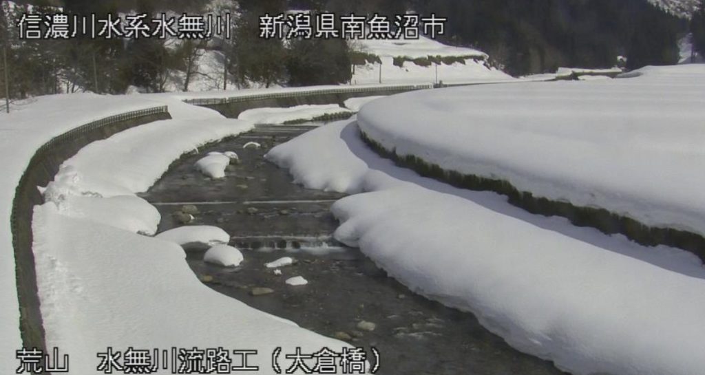 水無川流路工大倉橋上流