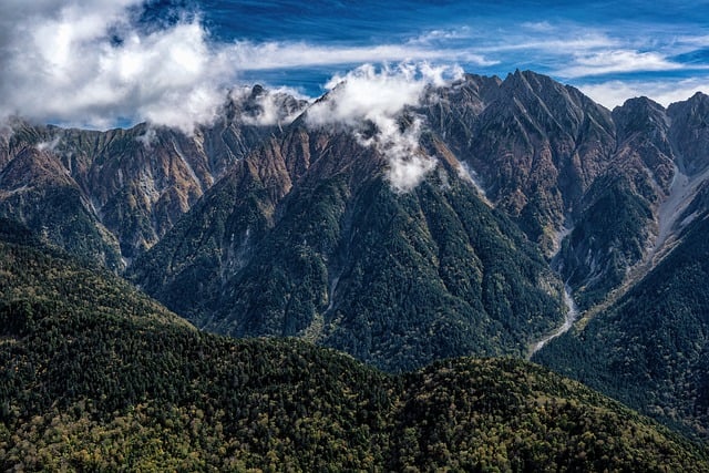 穂高連峰