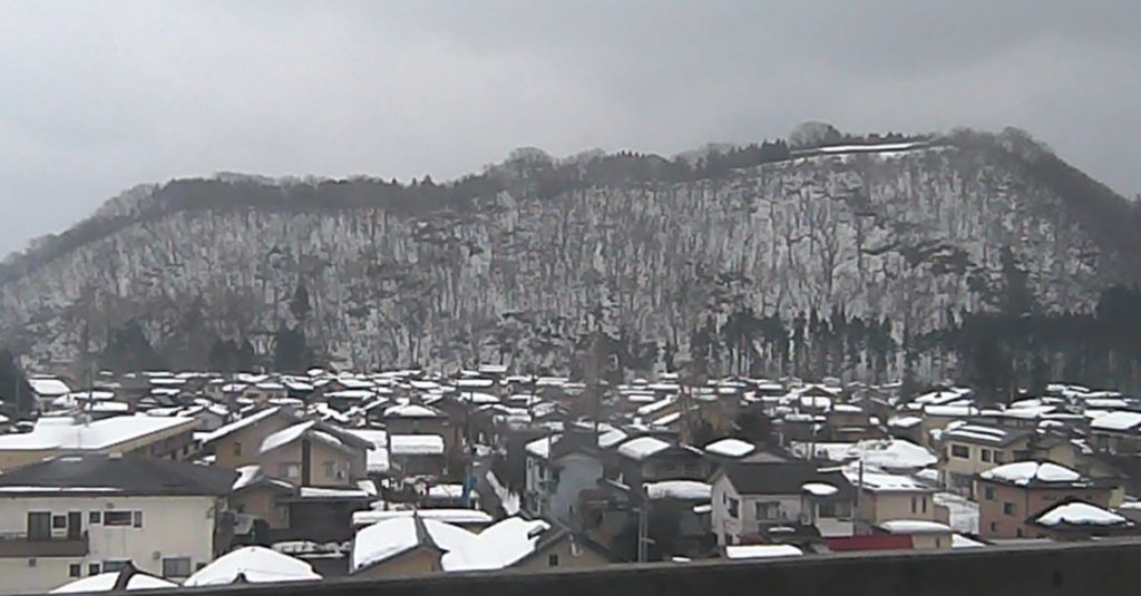 村上市役所お城山