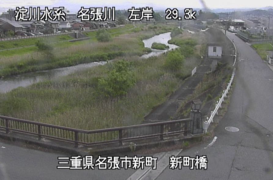 名張川左岸29.3K新町橋
