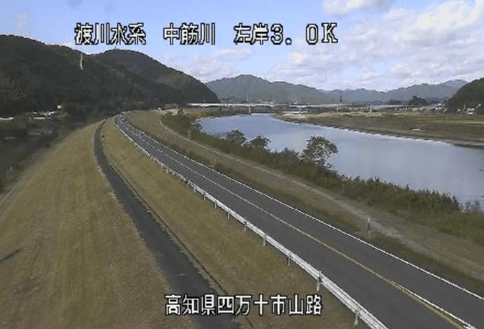 中筋川左岸3.0KP山路