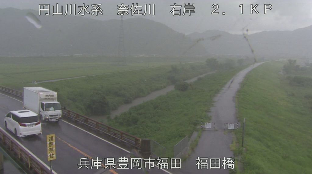 奈佐川右岸2.1KP福田橋